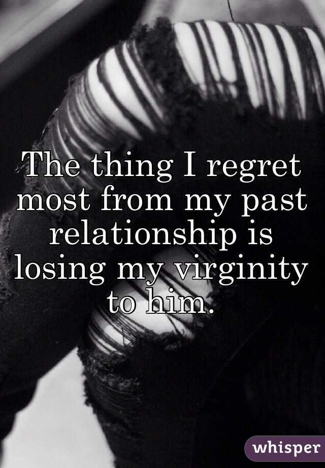 Is virginity a thing of a past?